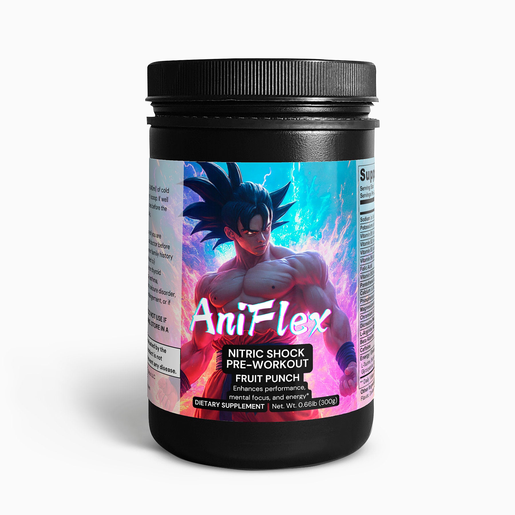 Nitric Shock Pre-Workout Powder (Fruit Punch)